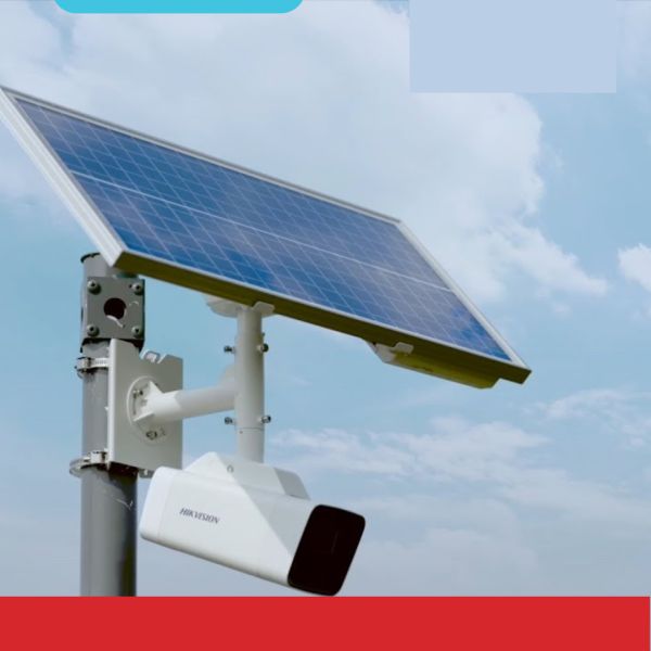 Solar Powered CCTV Camera